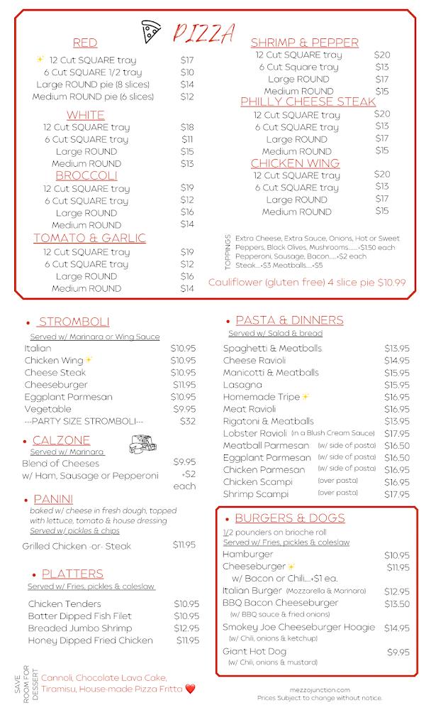 Mezzo Junction Mozzarella Sticks